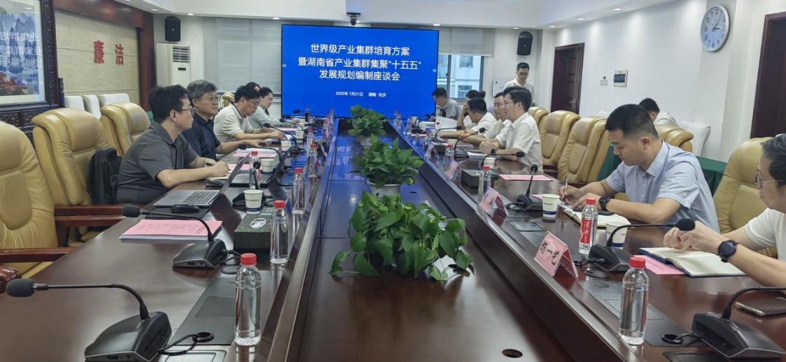 正式起航！湖南省蓄勢聚能駛向世界級產(chǎn)業(yè)集群新未來 ——我院作為智庫支持